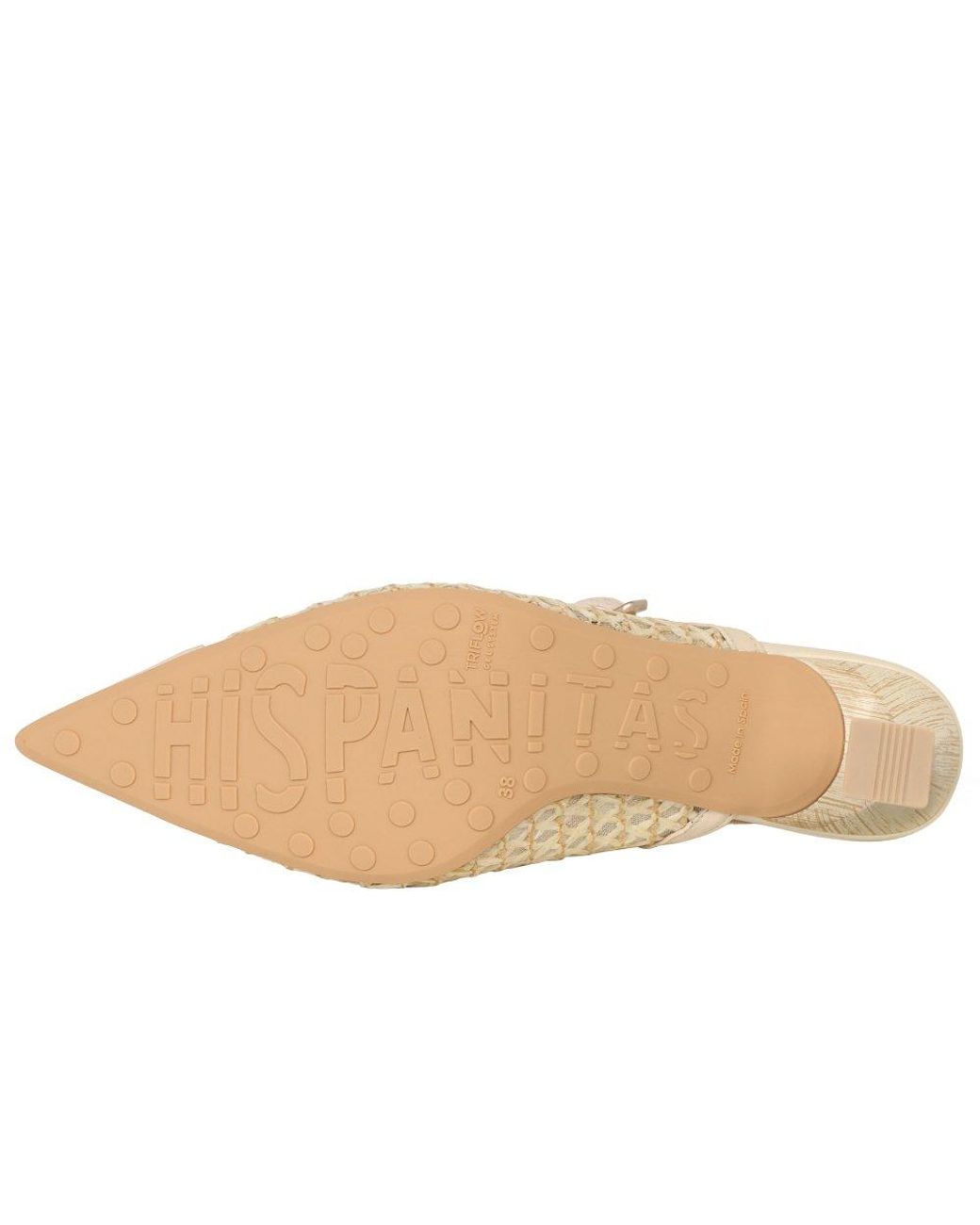 Hispanitas Metallic Giorgia Open Court Shoes