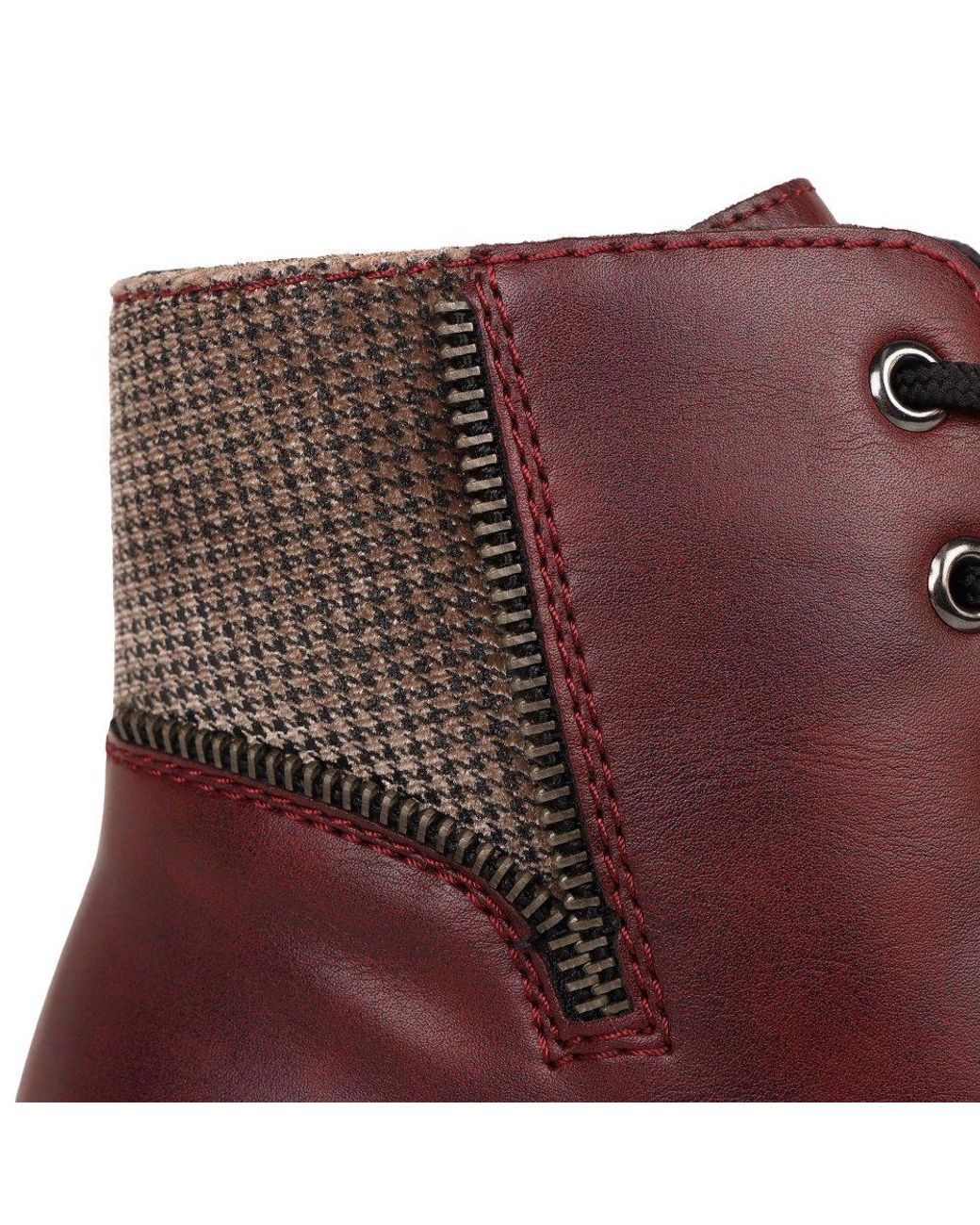 Rieker Brown Brompton Ankle Boots