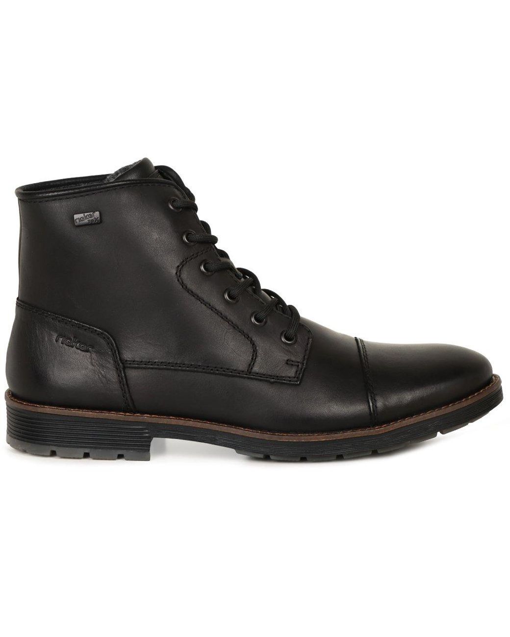 Rieker Black Loxley Boots for men