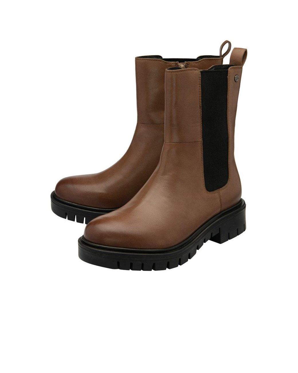 Lotus Brown Rosie Chelsea Boots