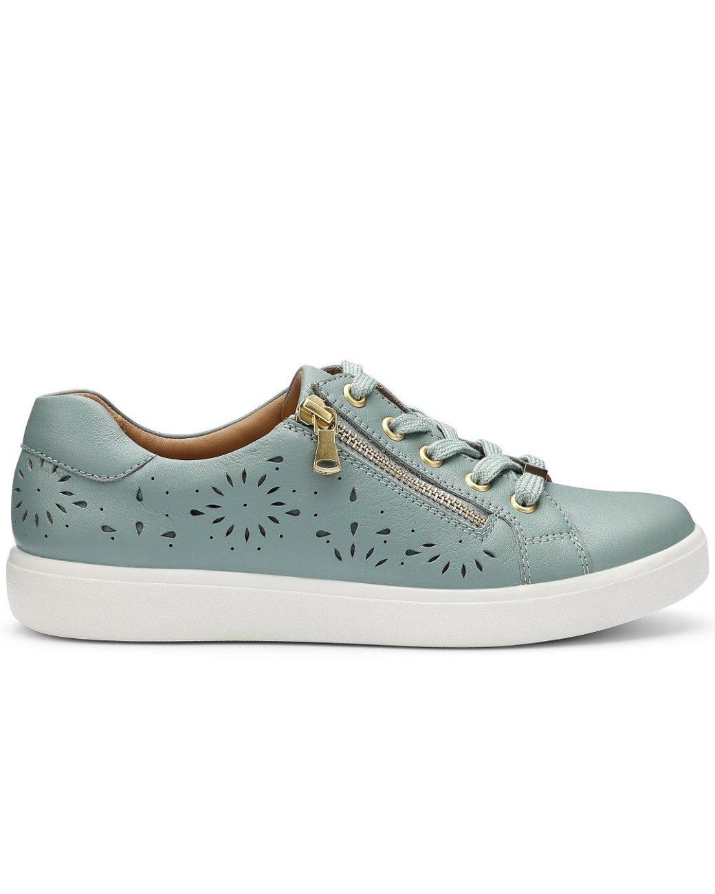 Hotter Blue Wonder Wide Trainers