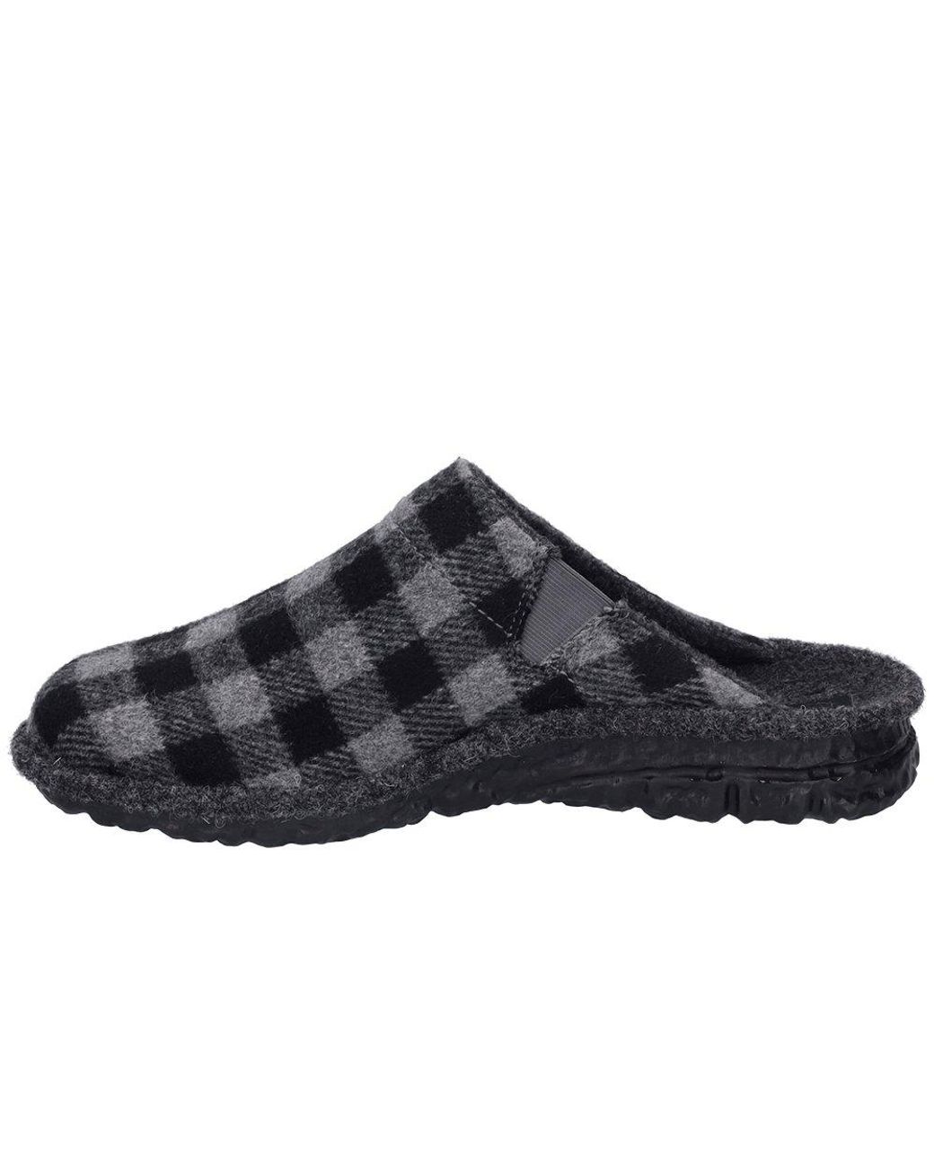 Josef Seibel Black Toulouse 03 Slippers for men