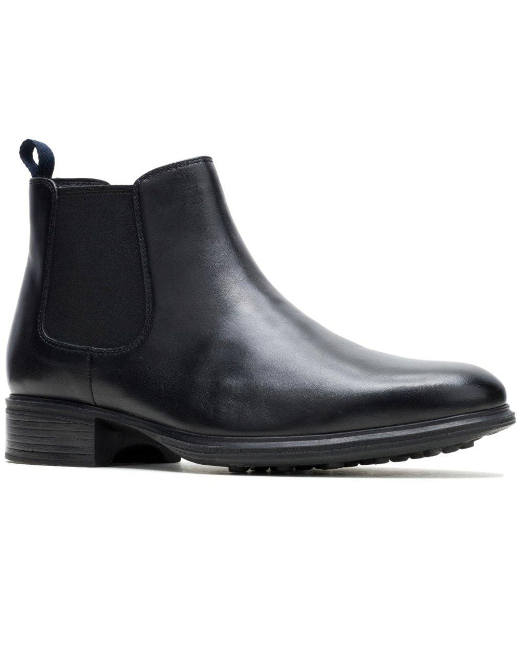 Hush Puppies Black Lewis Chelsea Boots for men