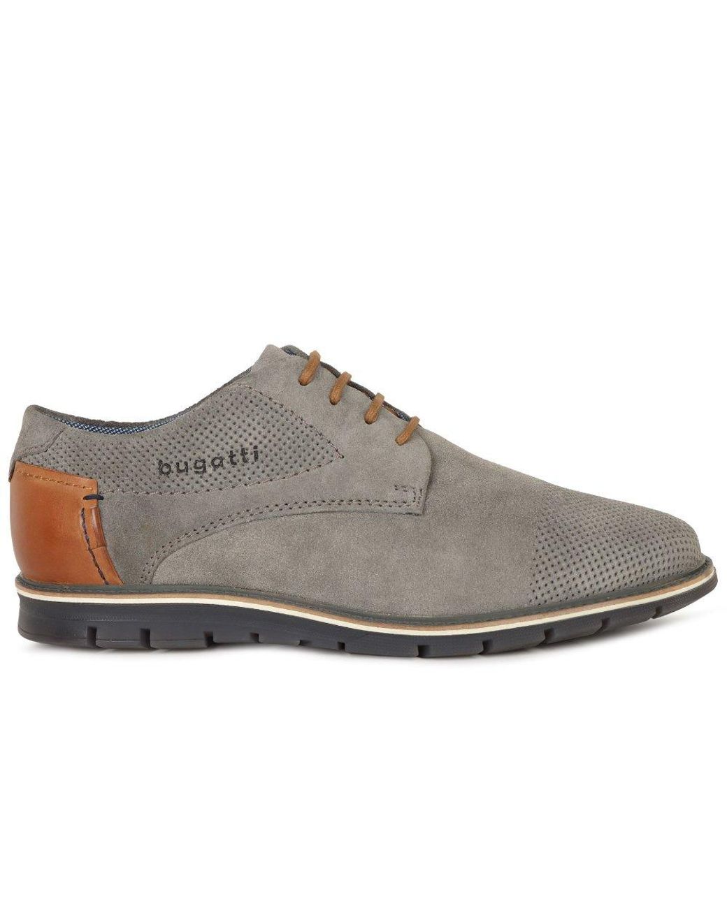Bugatti Gray Story Trainers for men