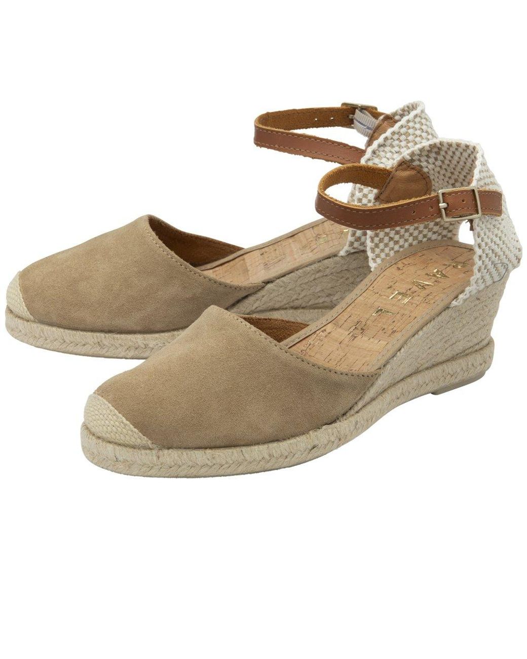 Ravel Brown Rhea Espadrille Wedges