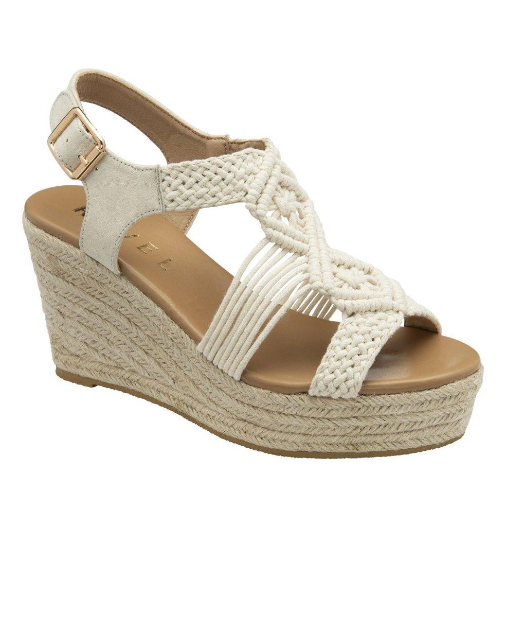 Ravel Metallic Kennley Wedge Sandals