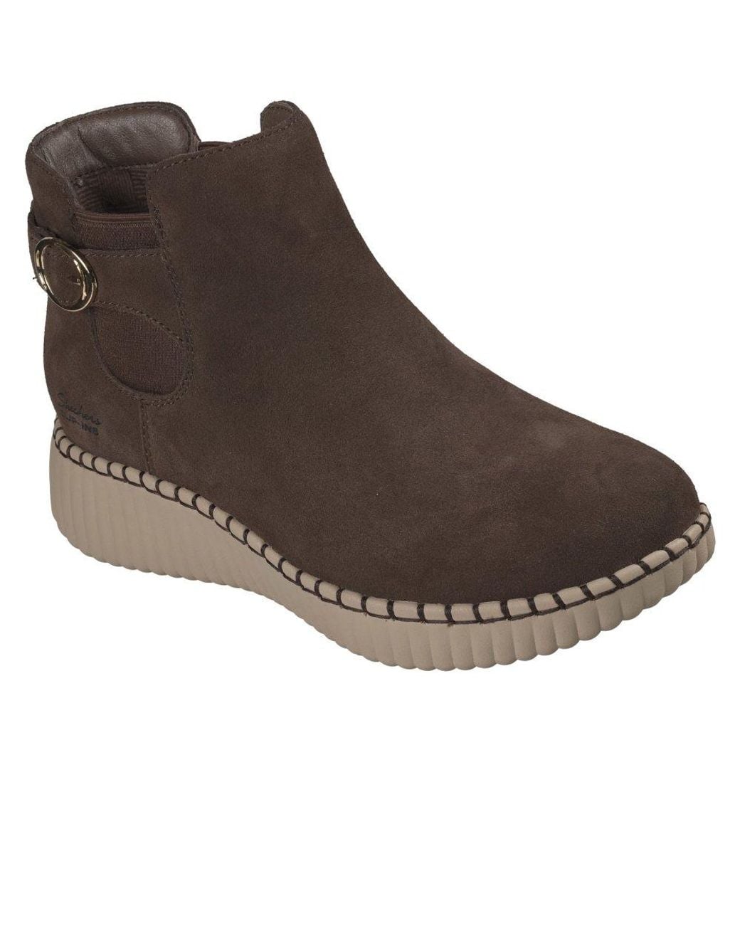 Skechers Brown Wilshire Blvd Darling Moment Ankle Boots