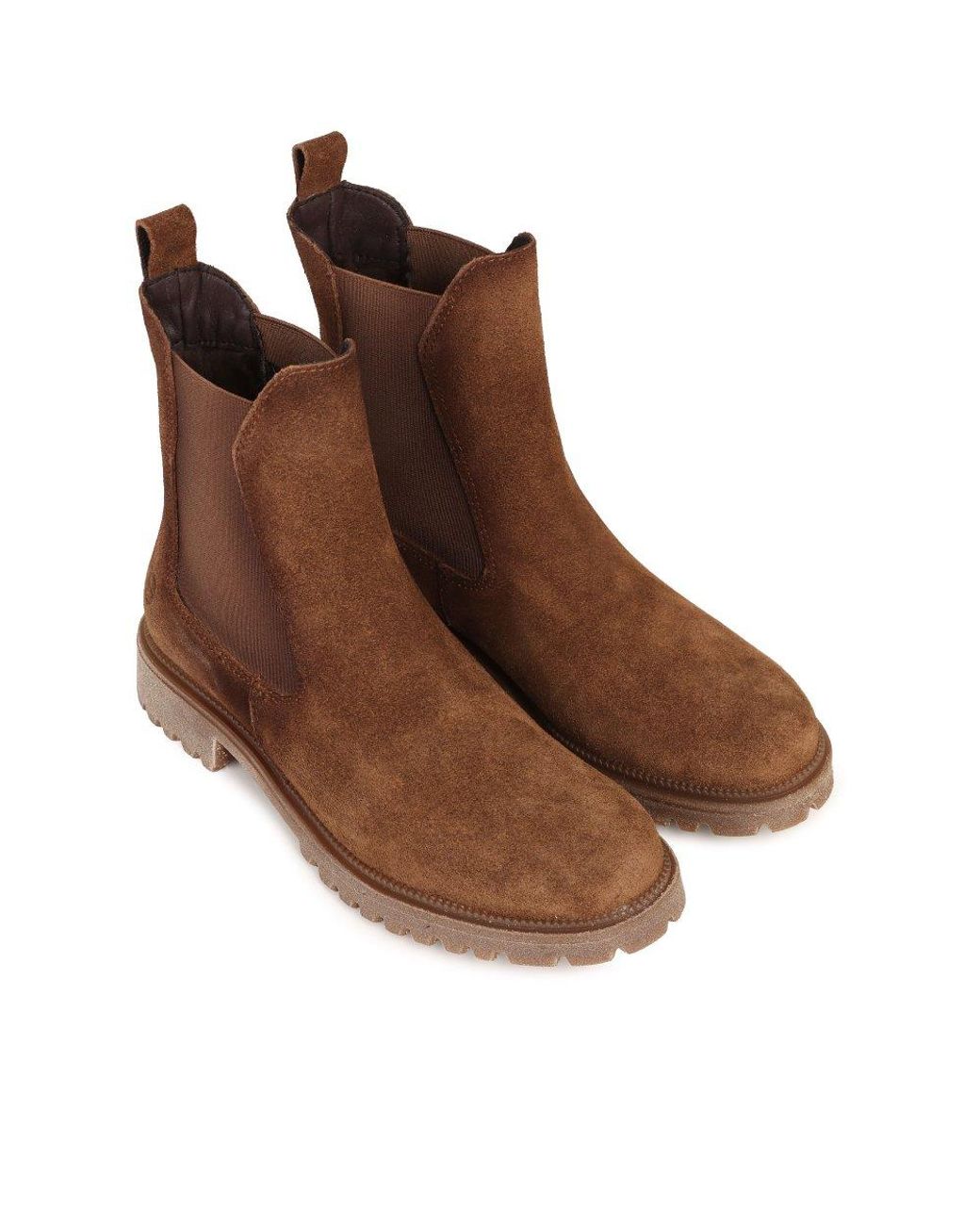 Tamaris Brown Willow Chelsea Boots