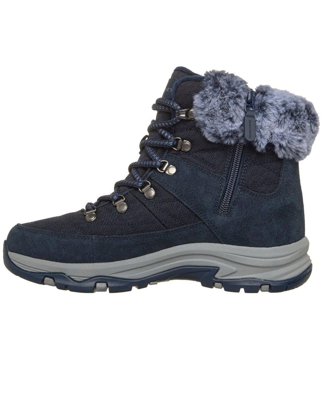 Skechers Blue Trego Stormie Frost Walking Boots