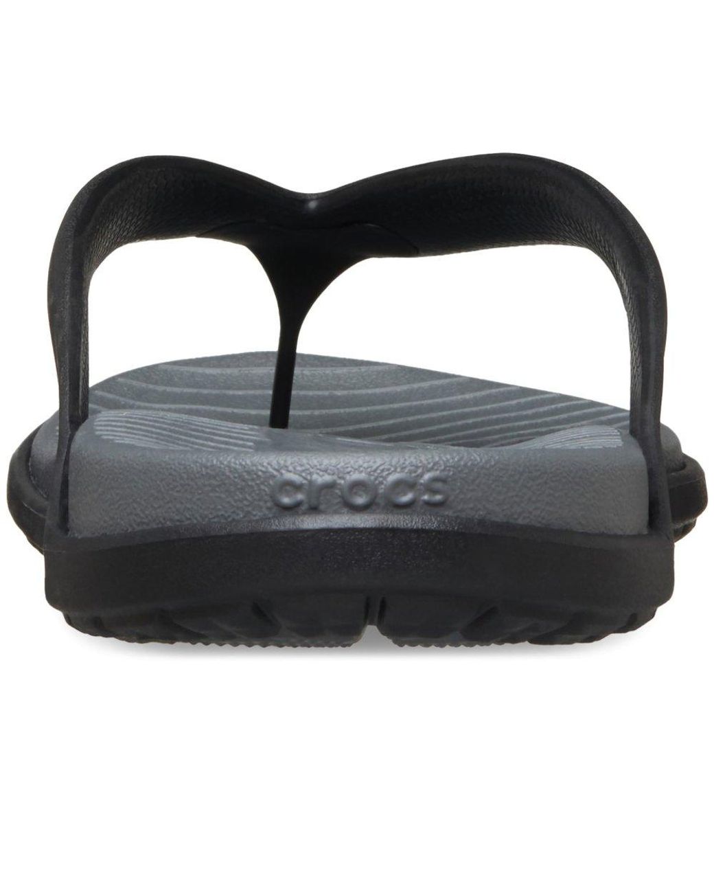 CROCSTM Black Coast Flip Sandals for men