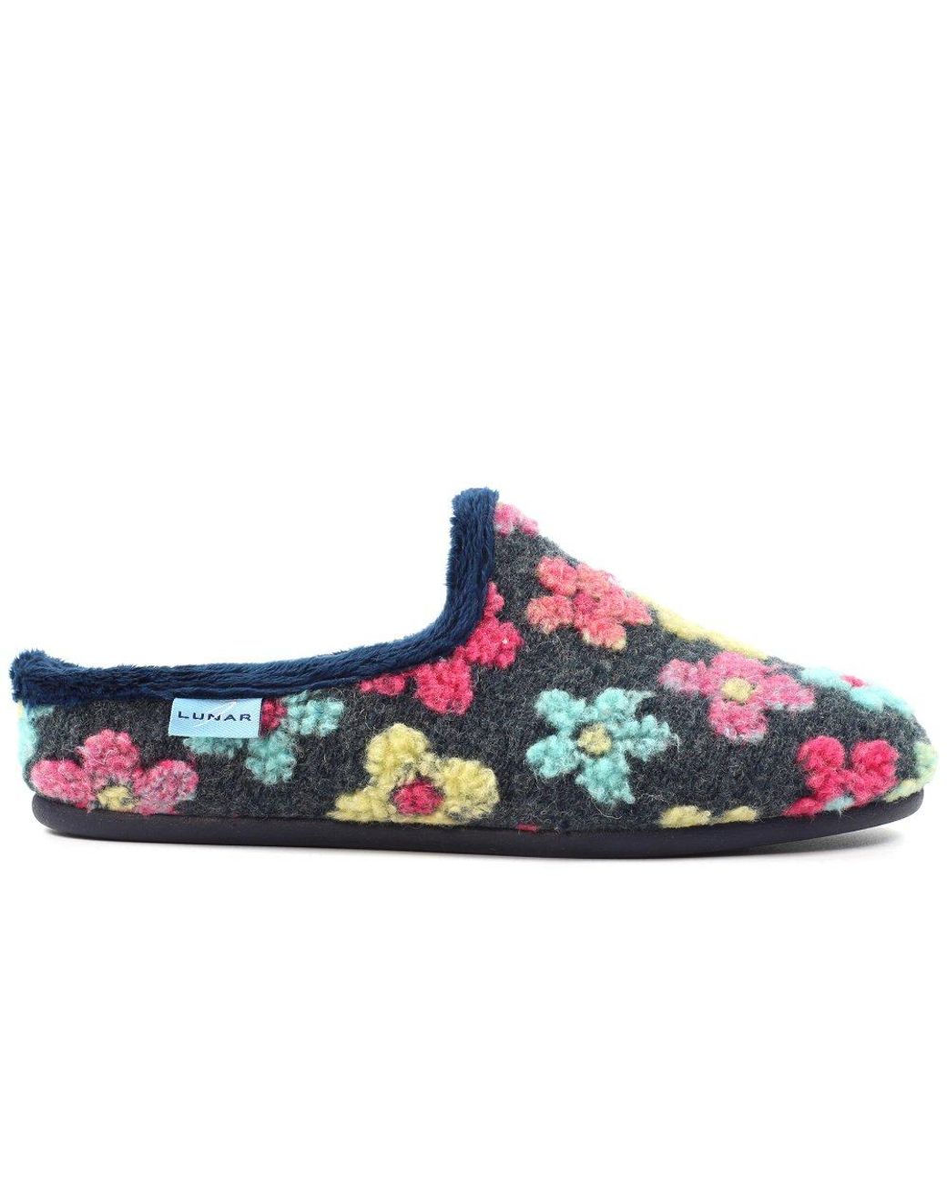 Lunar Blue Dolly Slippers