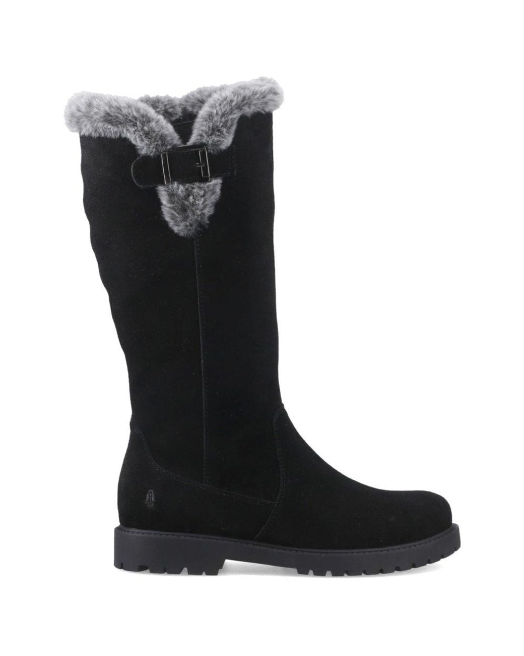Hush Puppies Black Honor Knee High Boots