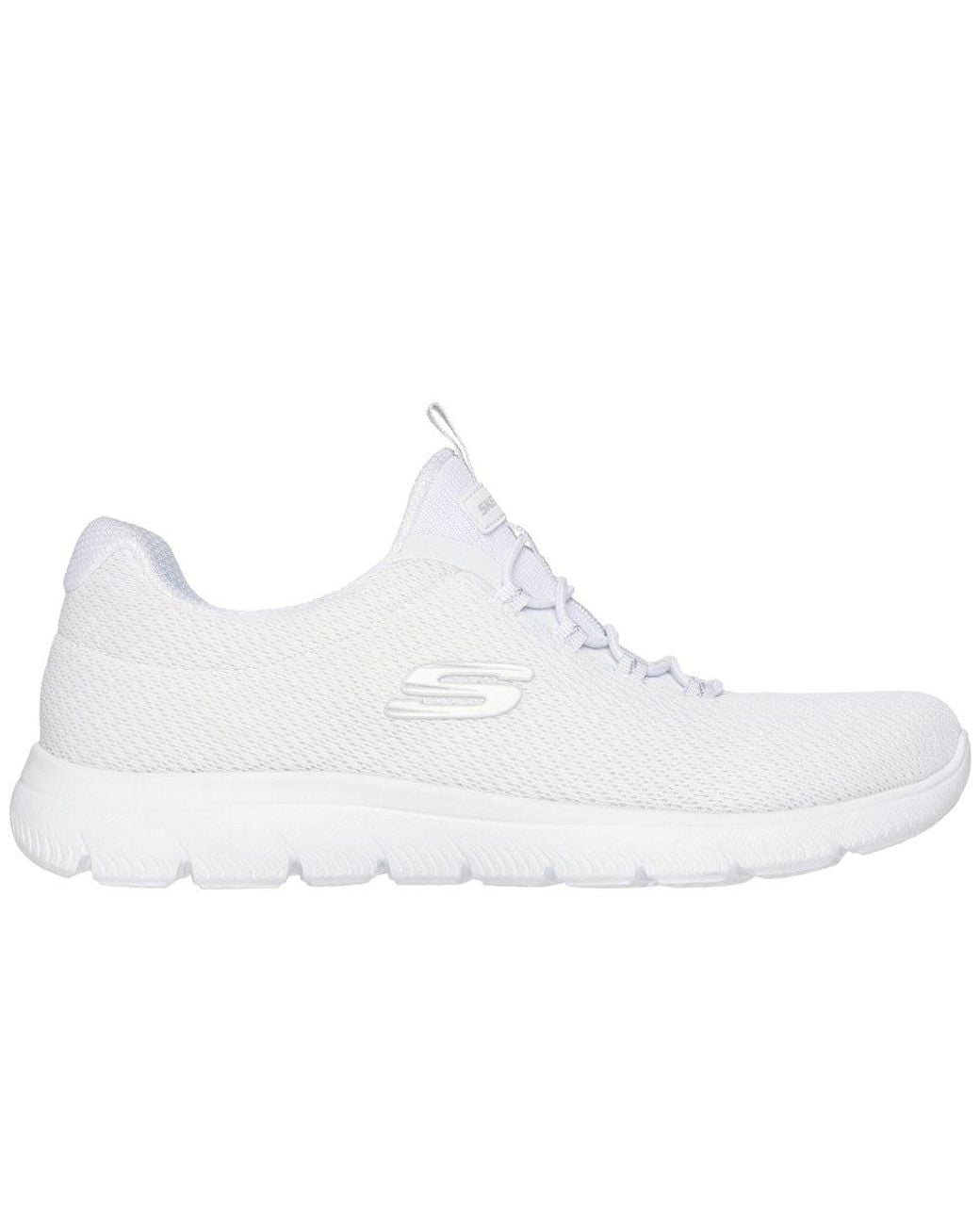 Skechers White Summits Summer Blush Trainers