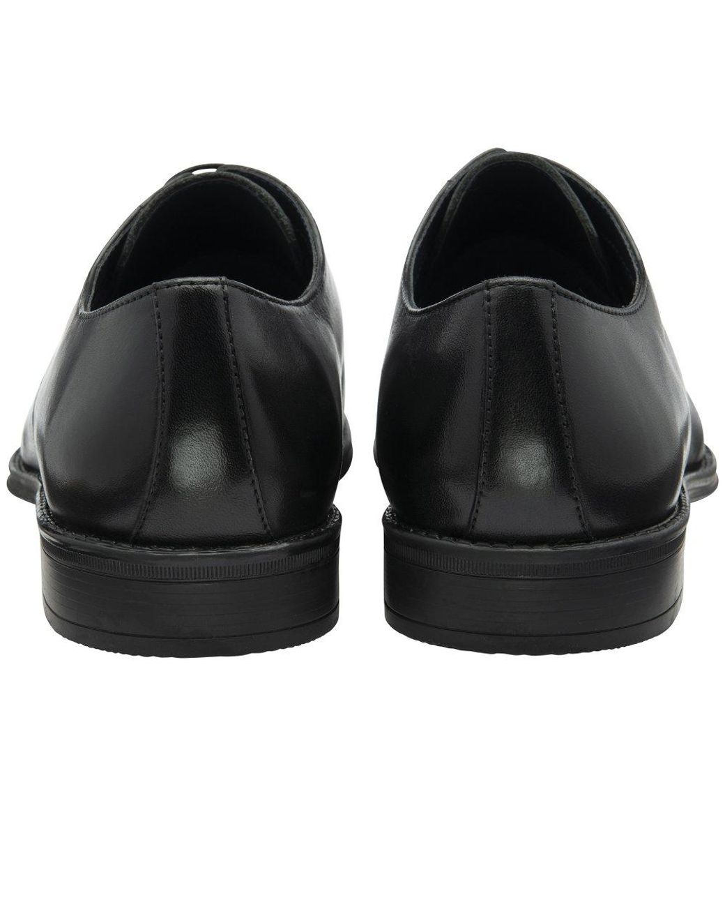Lotus Black Ripon Derby Shoes for men