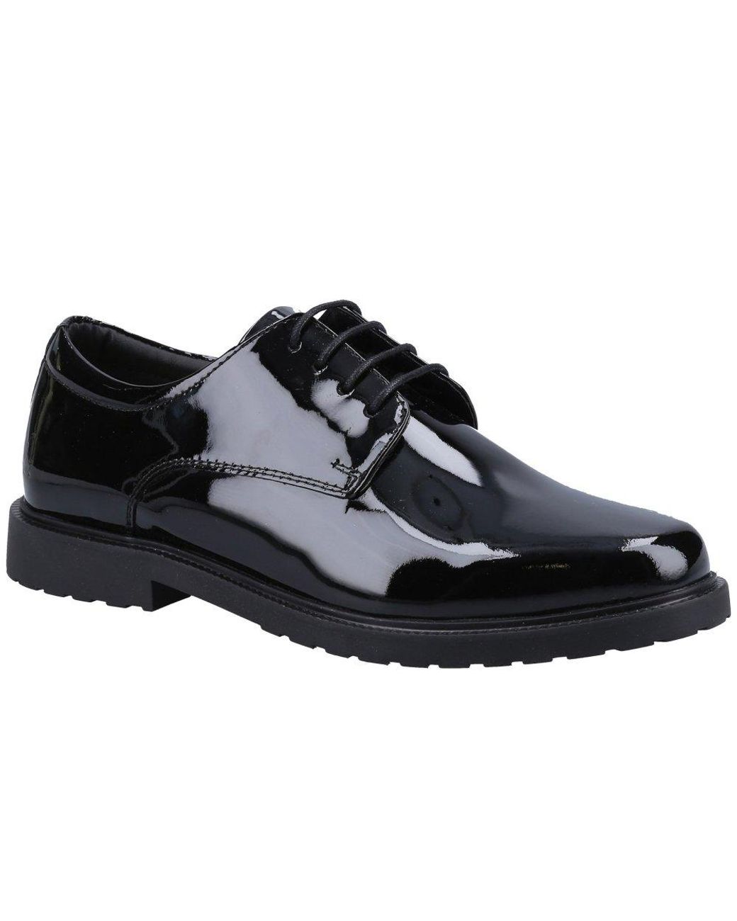 Hush Puppies Black Verity Lace Up Shoes