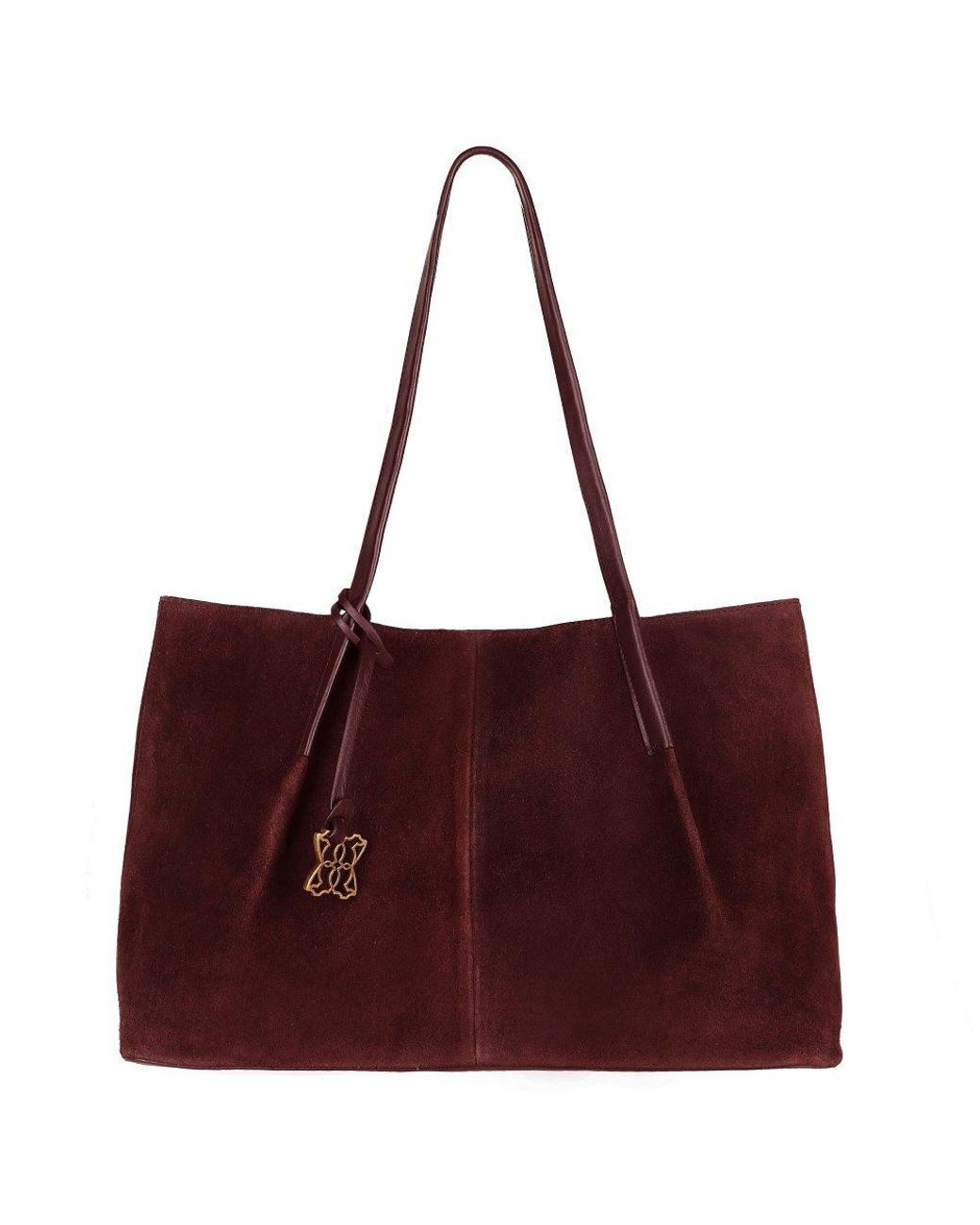 Lakeland Leather Purple Mirehouse Tote Bag