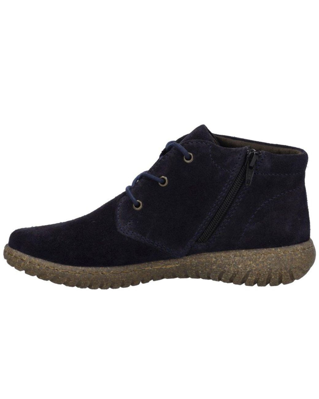 Josef Seibel Blue Angelina 07 Ankle Boots