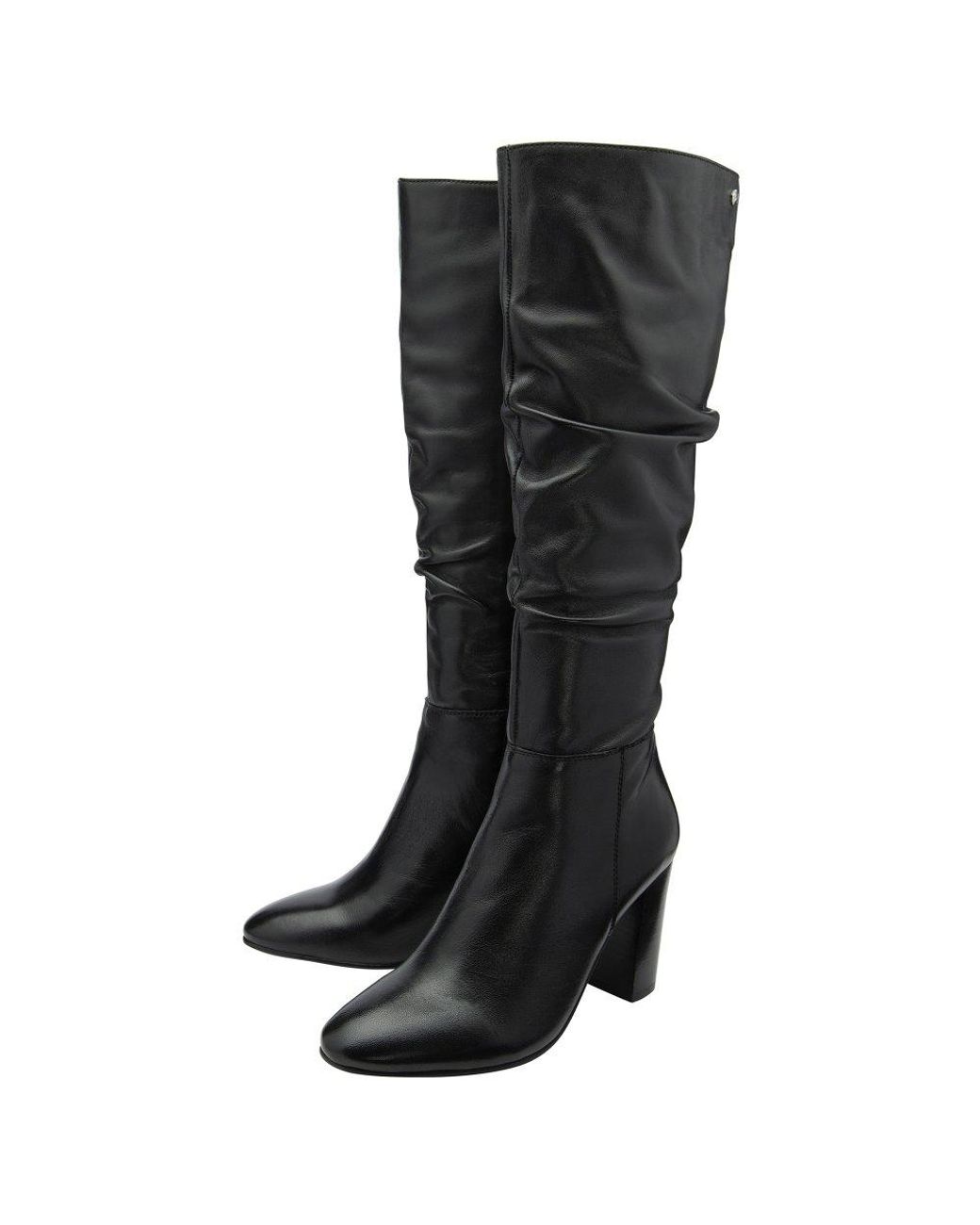 Ravel Black Marsco Knee High Boots