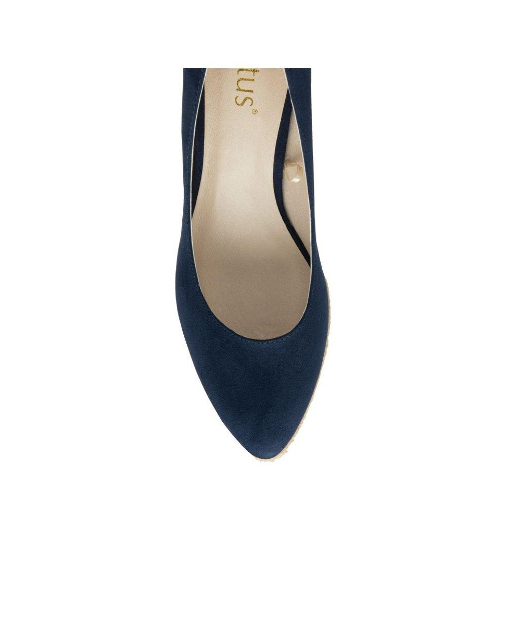 Lotus Blue Giselle Wedges
