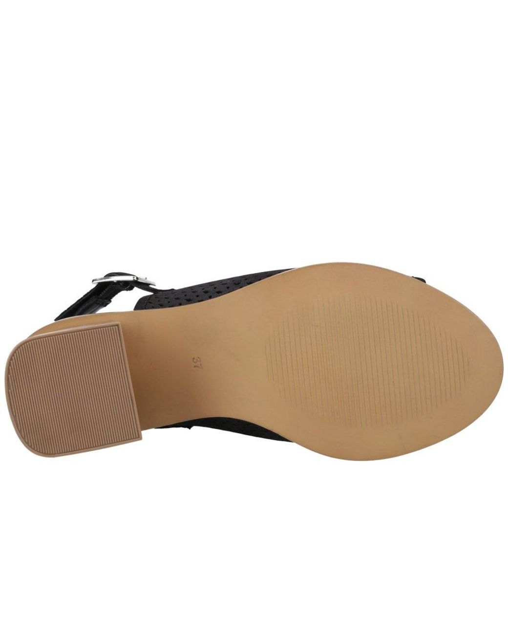Hush Puppies Black Louise Heeled Sandals