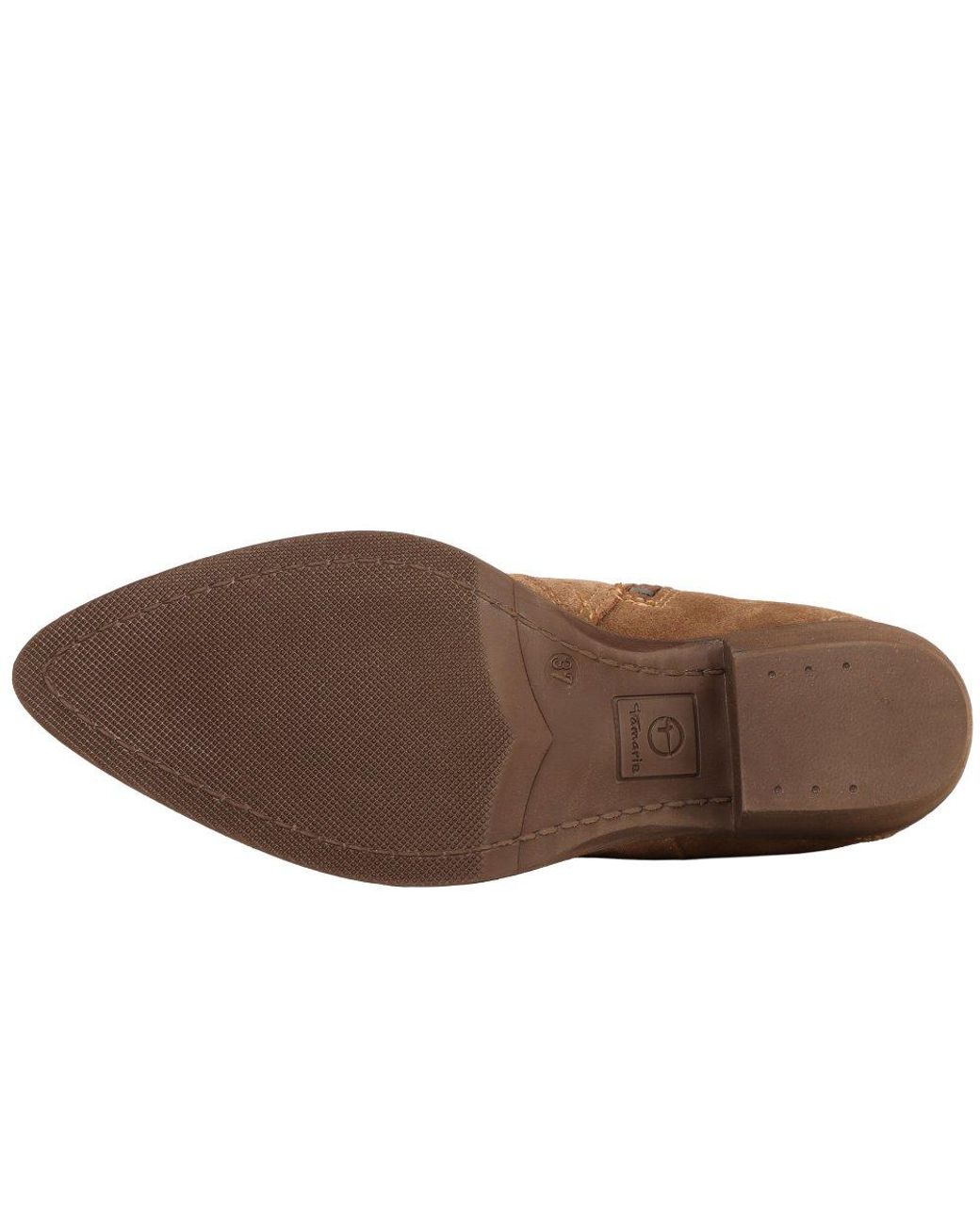 Tamaris Brown Mexan Ankle Boots