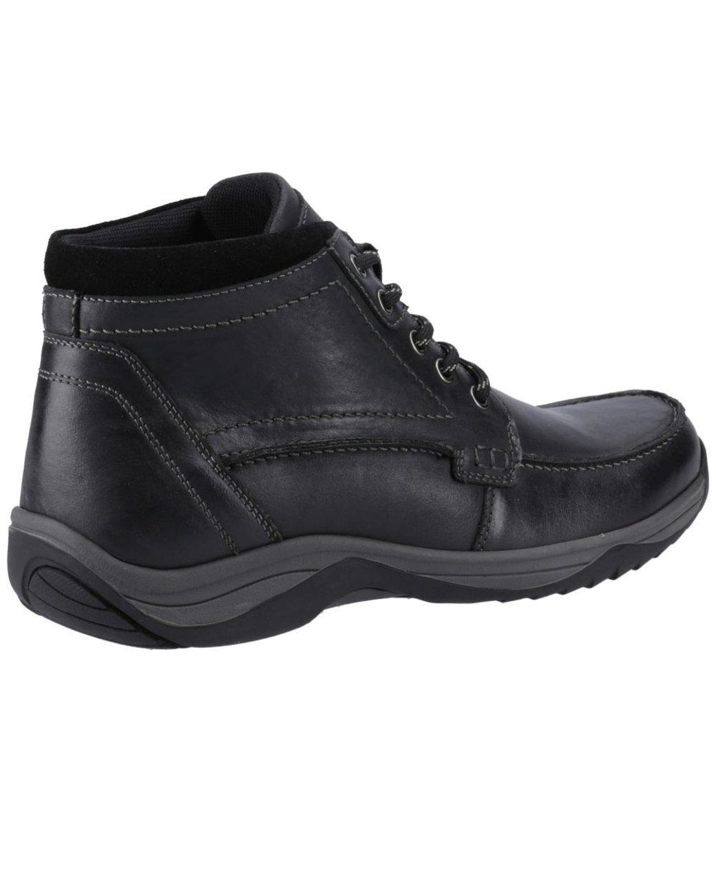 Hush Puppies Black Daryl Boots for men