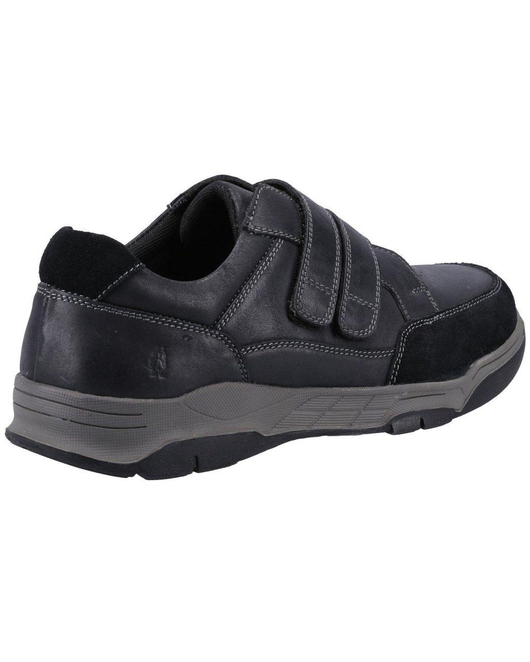 Hush Puppies Black Fabian Shoes for men