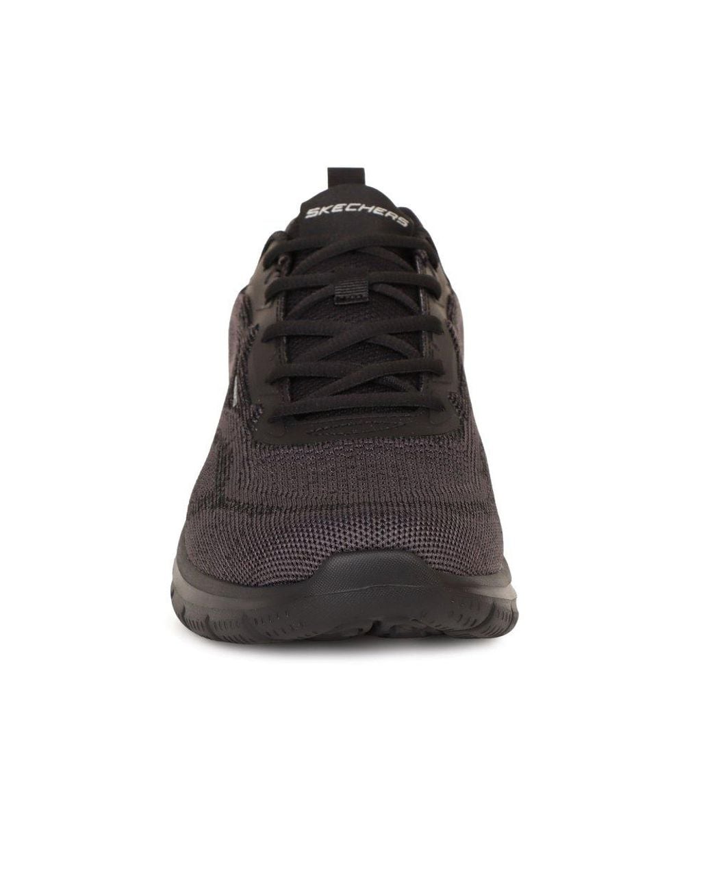 Skechers Black Track Lace Trainers for men