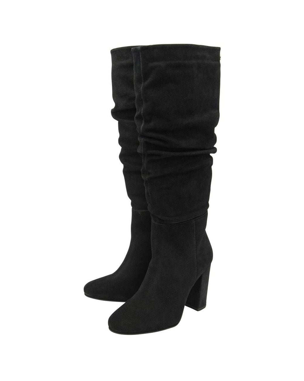 Ravel Black Osney Knee High Boots