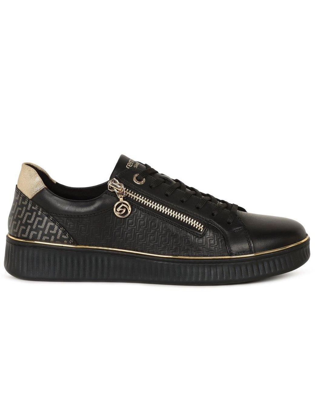 Remonte Black Patter Trainers