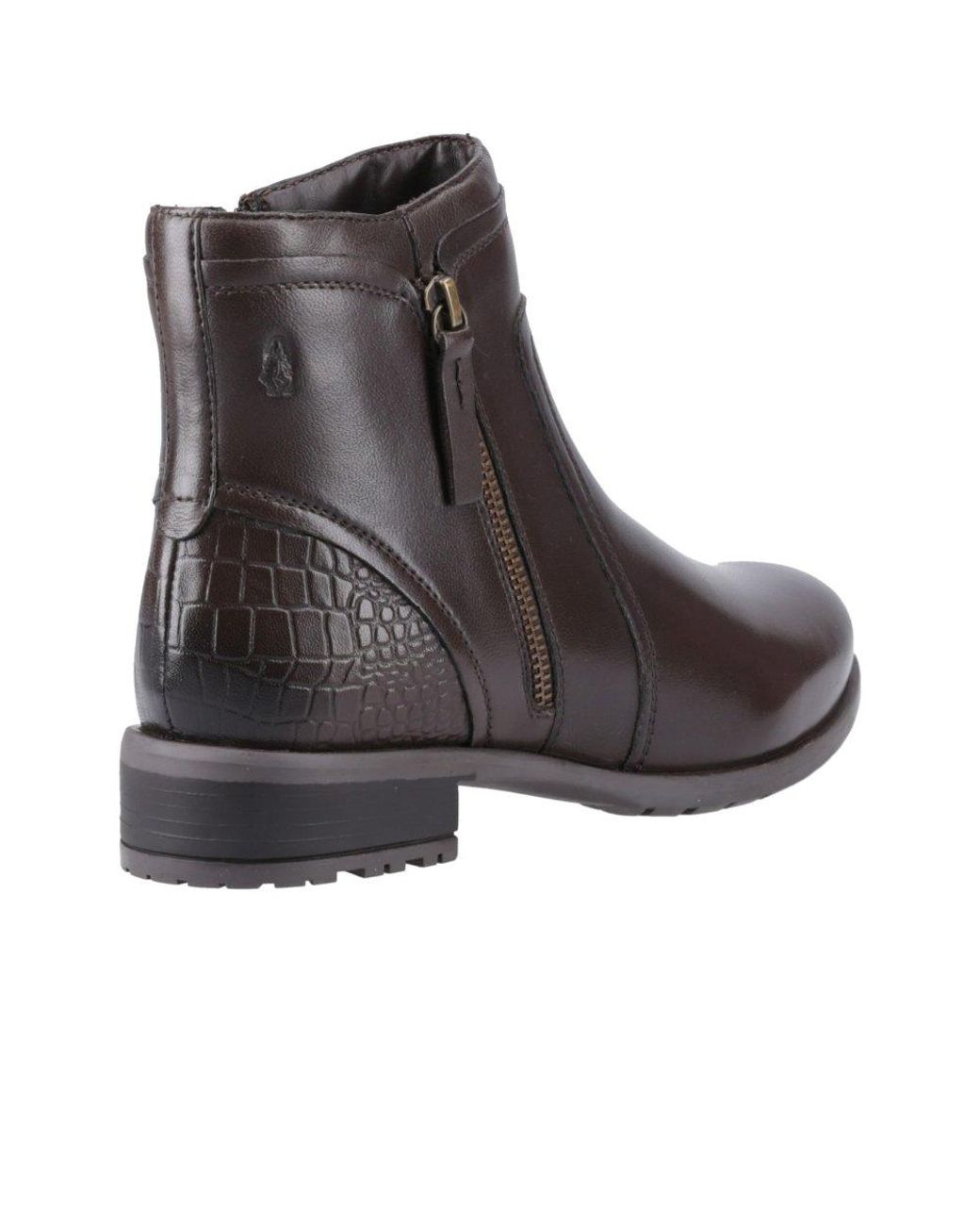 Hush Puppies Gray Scarlett Ankle Boots