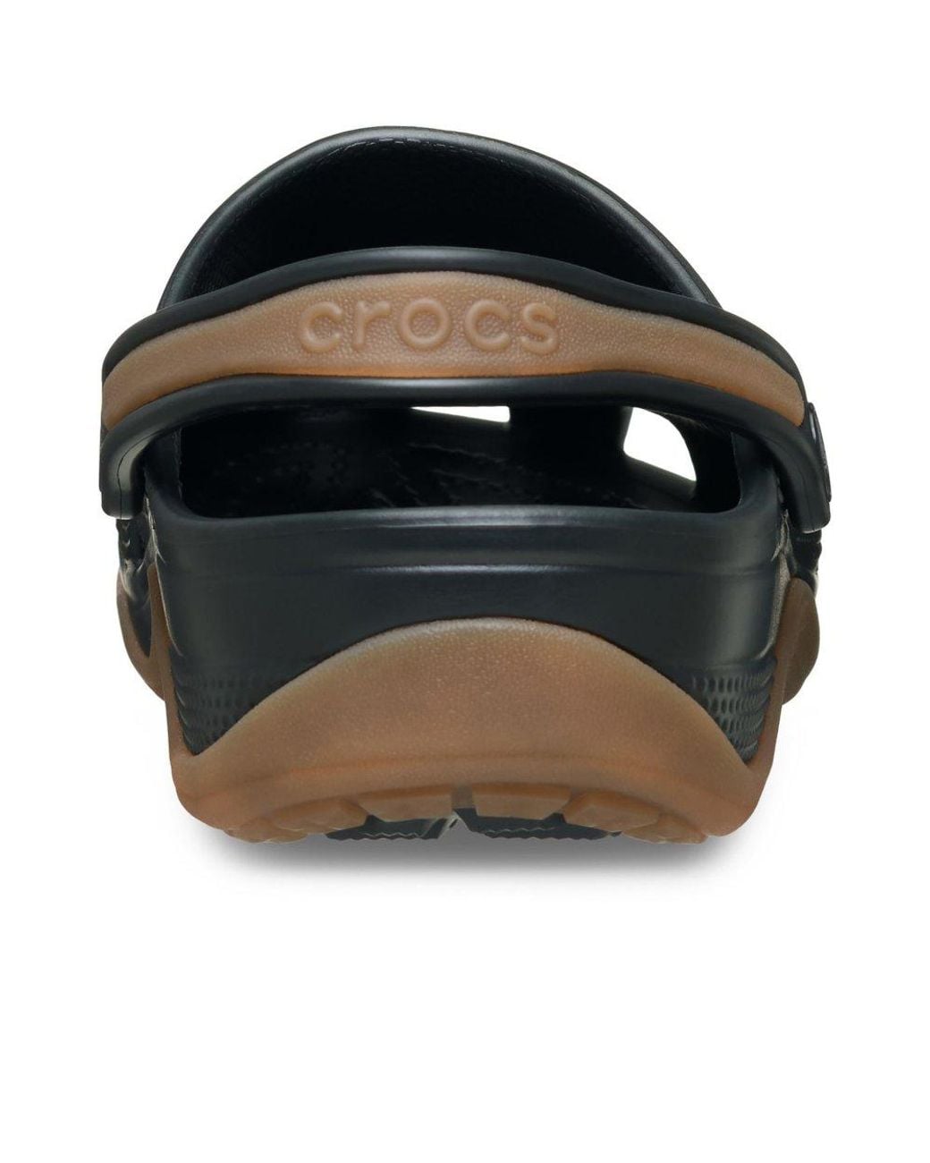 CROCSTM Black Classic Evo Gum Clogs for men