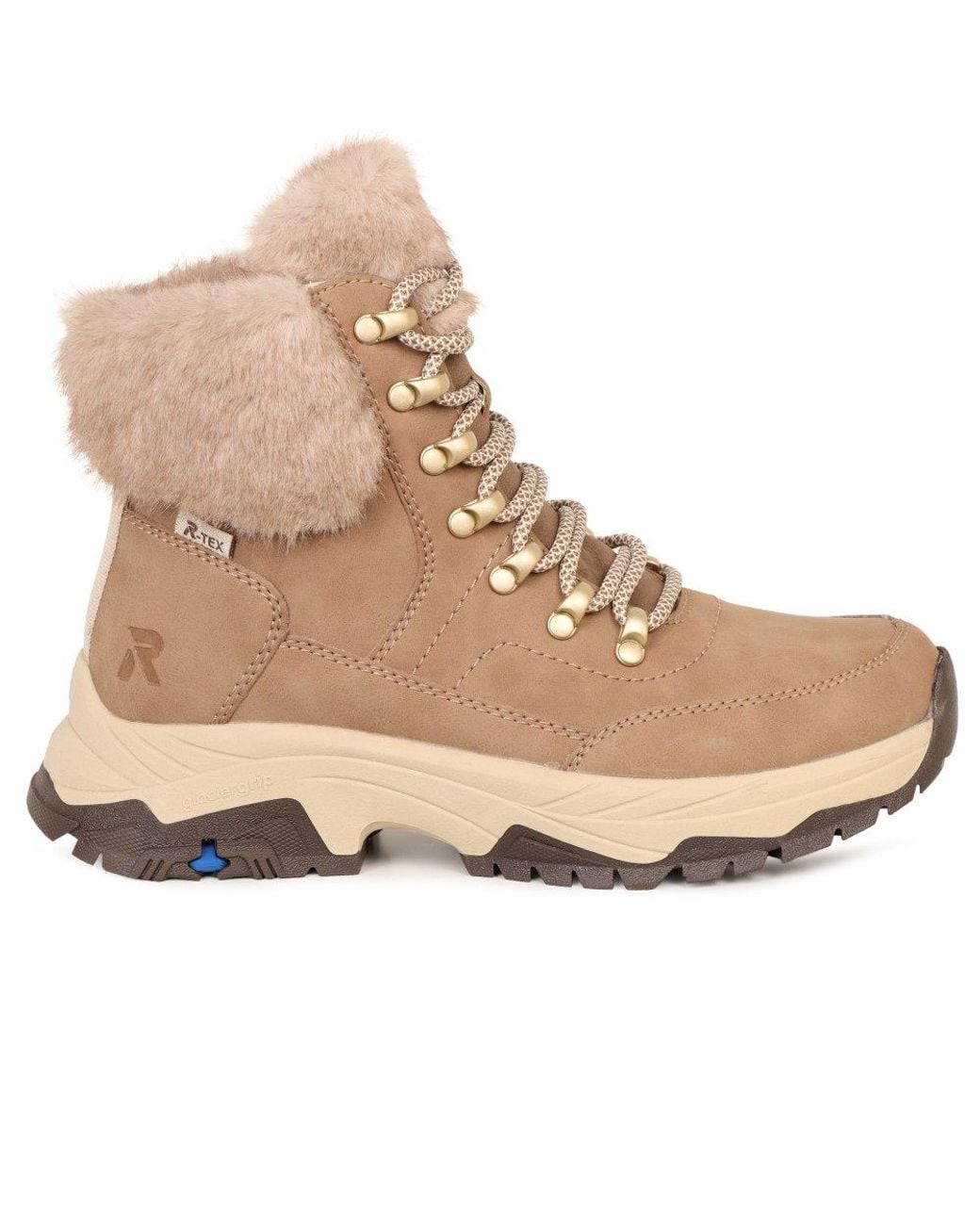 Rieker Natural Verbier Walking Boots