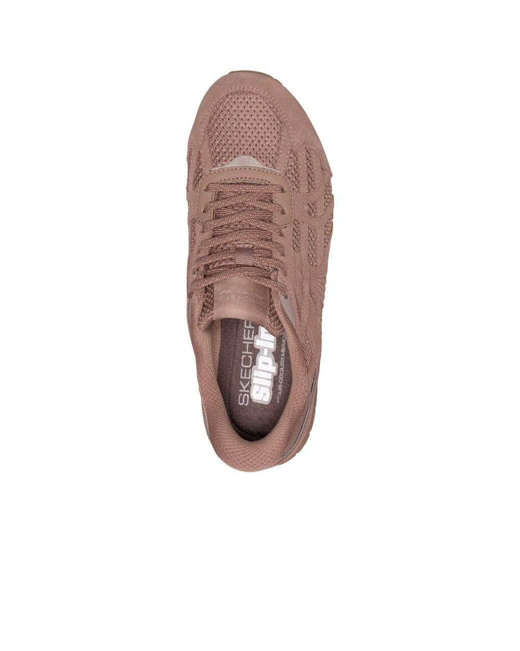 Skechers Brown Retro Lite Oshare Trainers