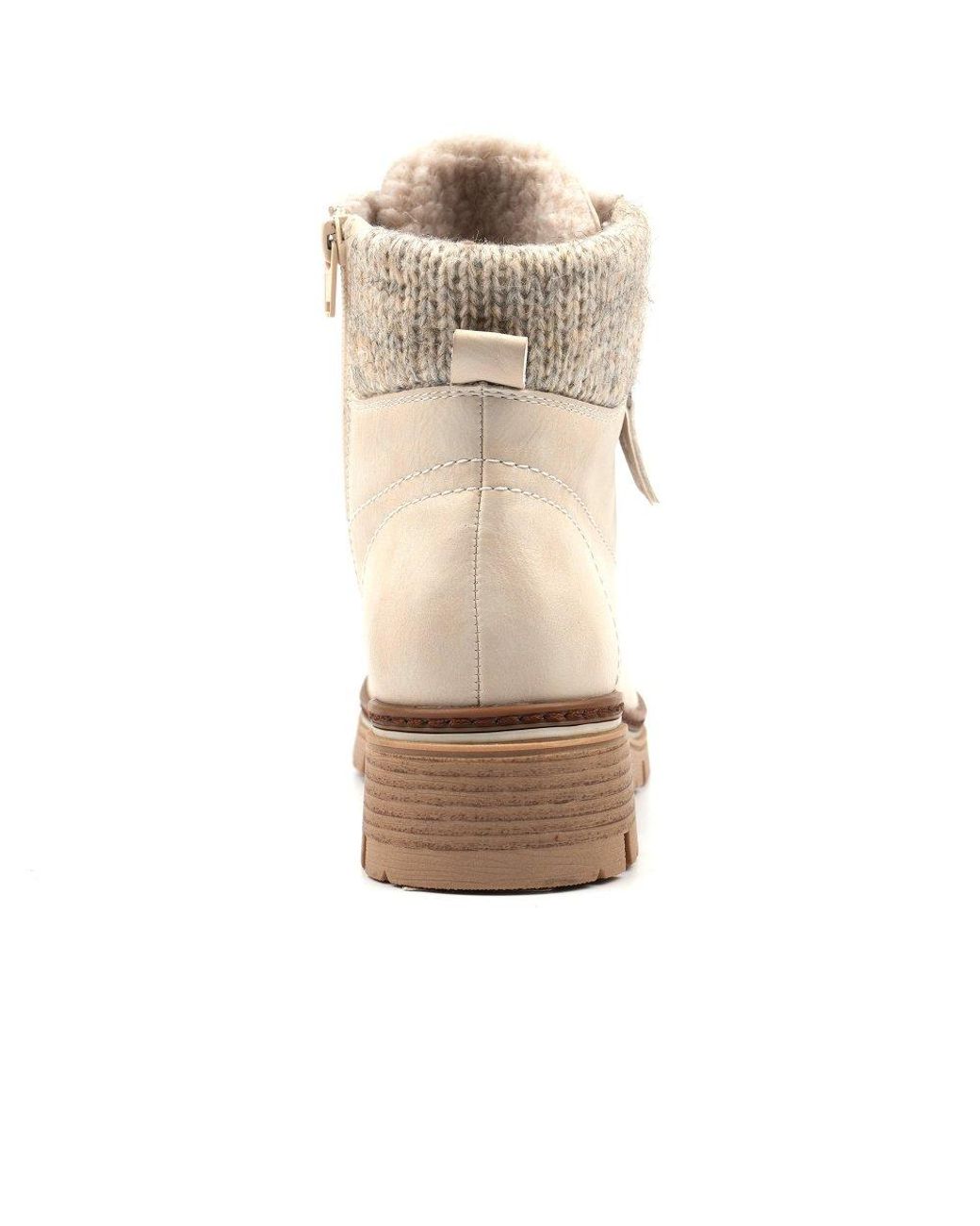 Lunar Natural Chantelle Ankle Boots