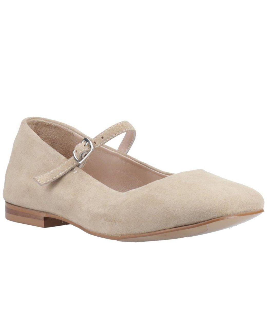 Hush Puppies Natural Pasha Mary Jane Shoes