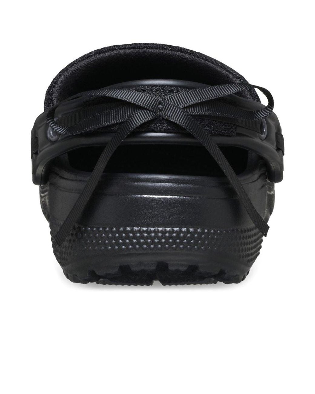 CROCSTM Black Crafted Lace Clogs
