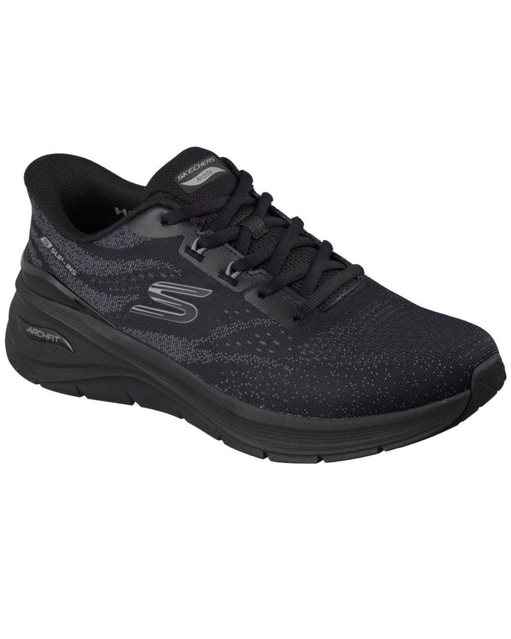 Skechers Black Arch Fit 3.0 Trainers for men