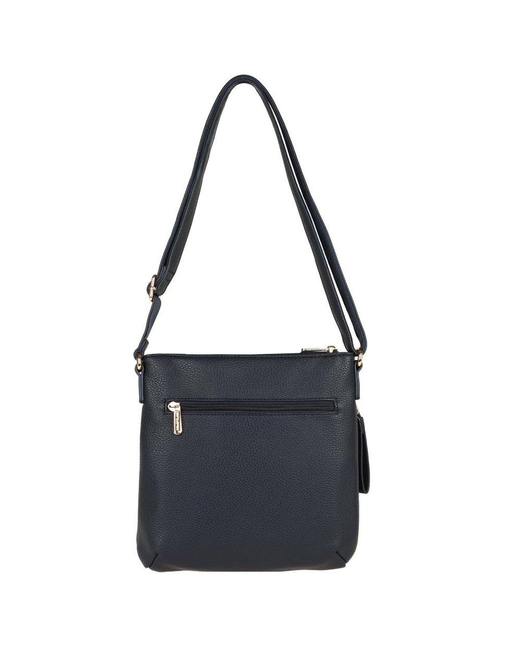 David Jones Black Boat Ii Messenger Bag