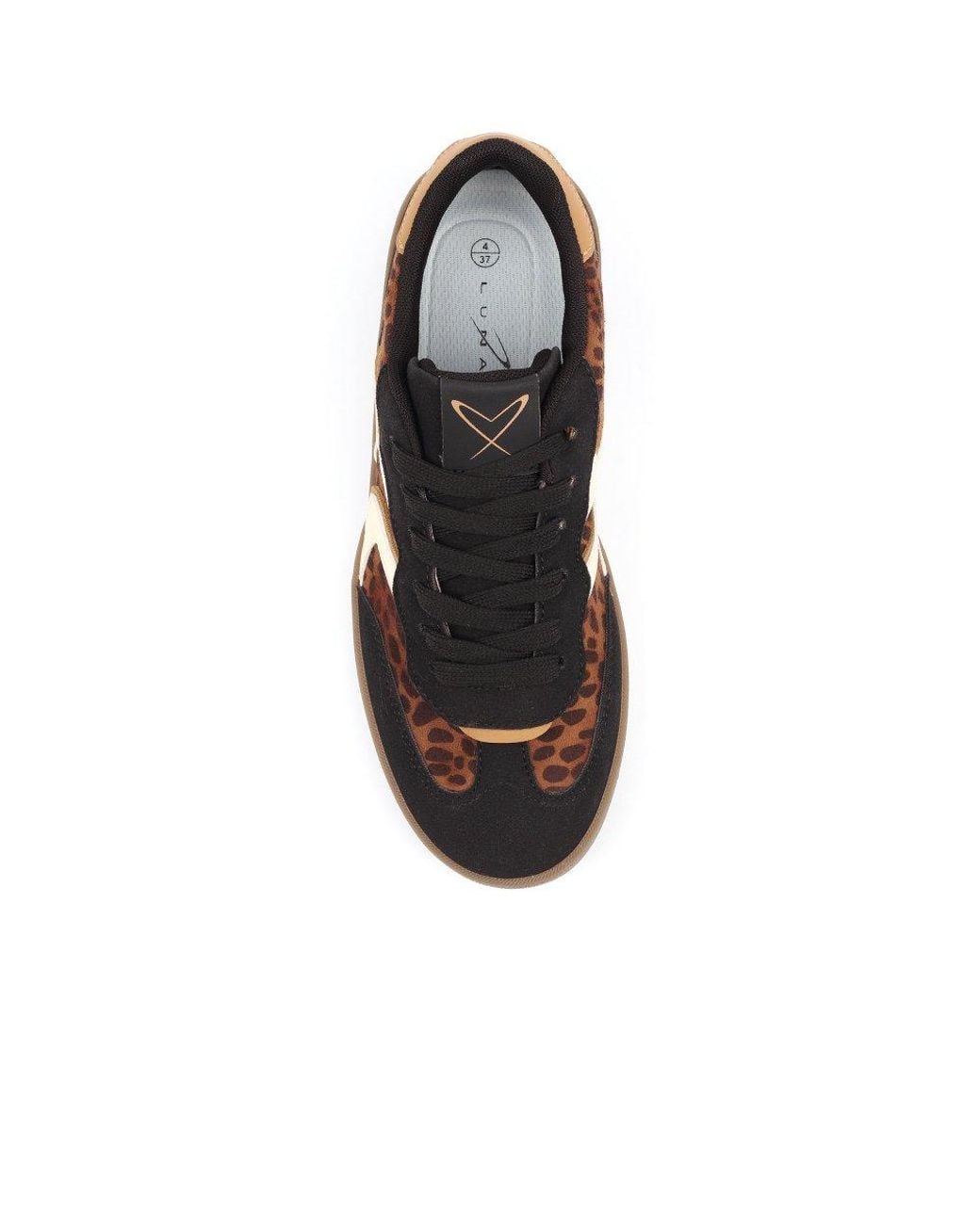 Lunar Brown Jersey Trainers