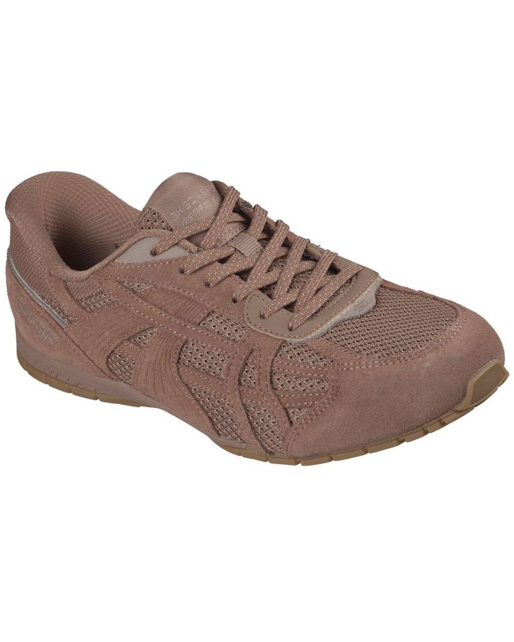 Skechers Brown Retro Lite Oshare Trainers
