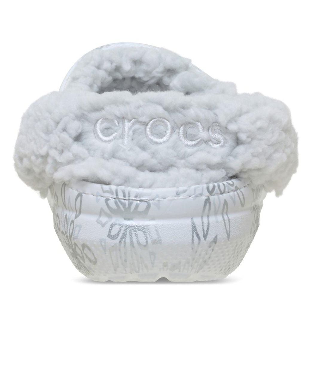 CROCSTM Blue Classic Fleece Lined Clogs