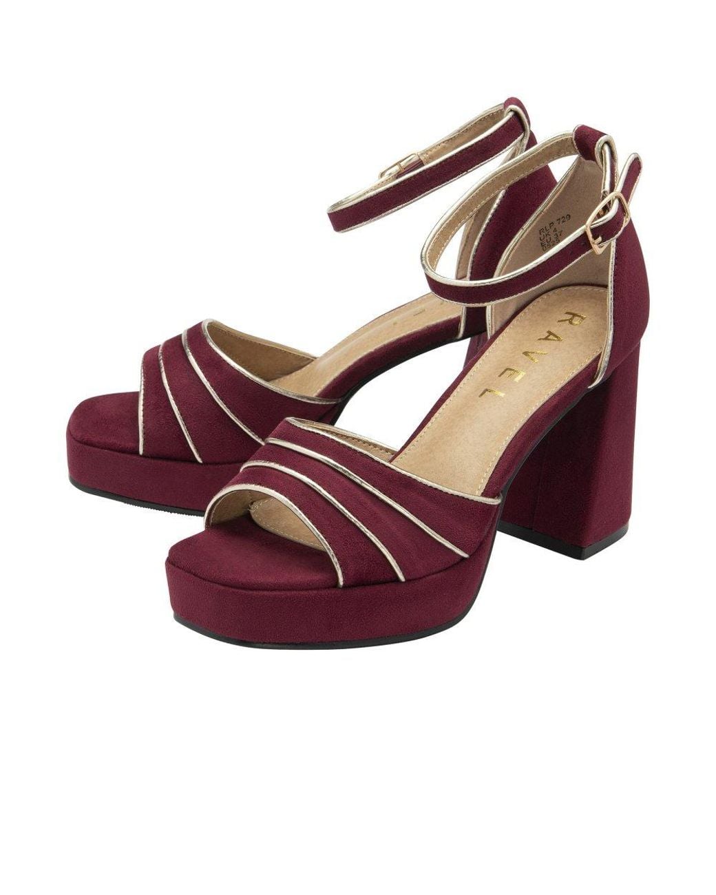 Ravel Gray Ornsay Platform Heels
