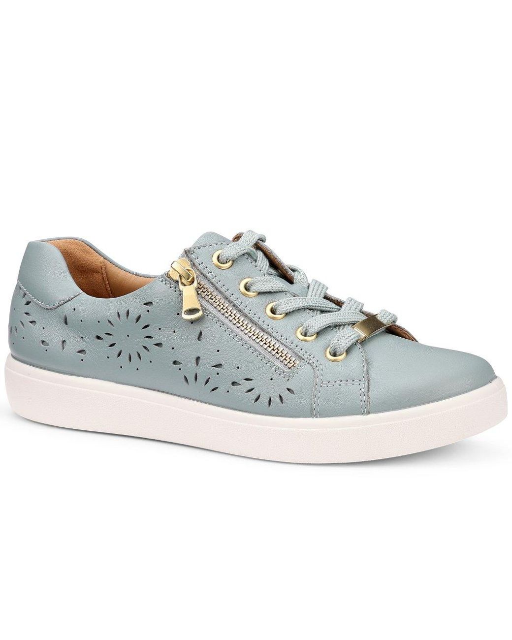 Hotter Blue Wonder Wide Trainers