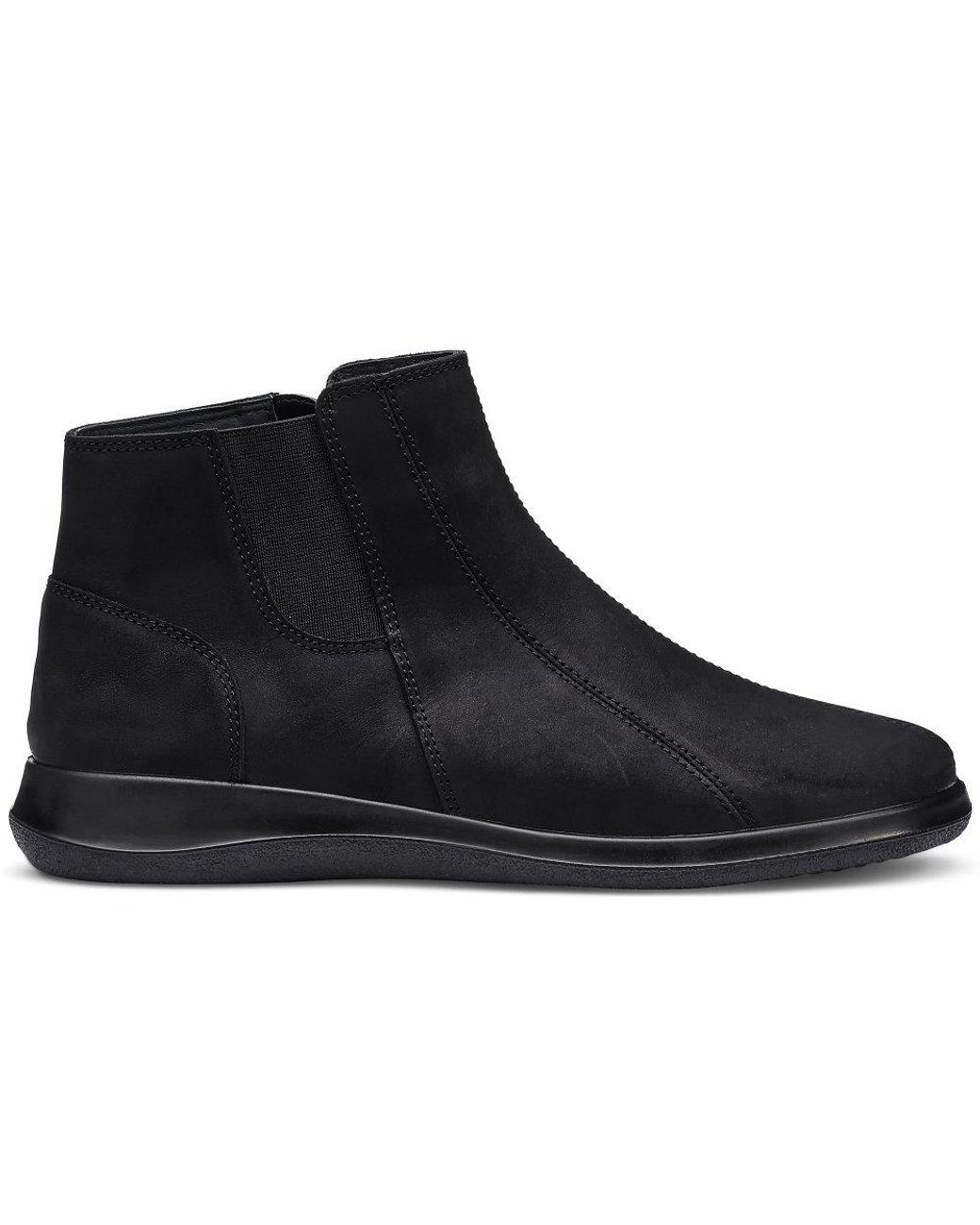 Hotter Blue Alderley Wide Fit Ankle Boots