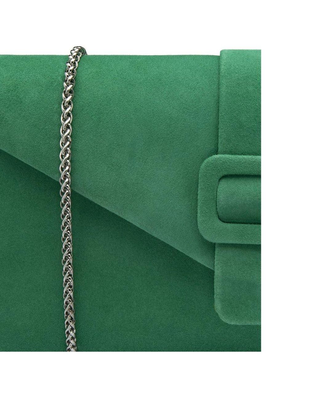 Lotus Green Aletta Clutch Bag