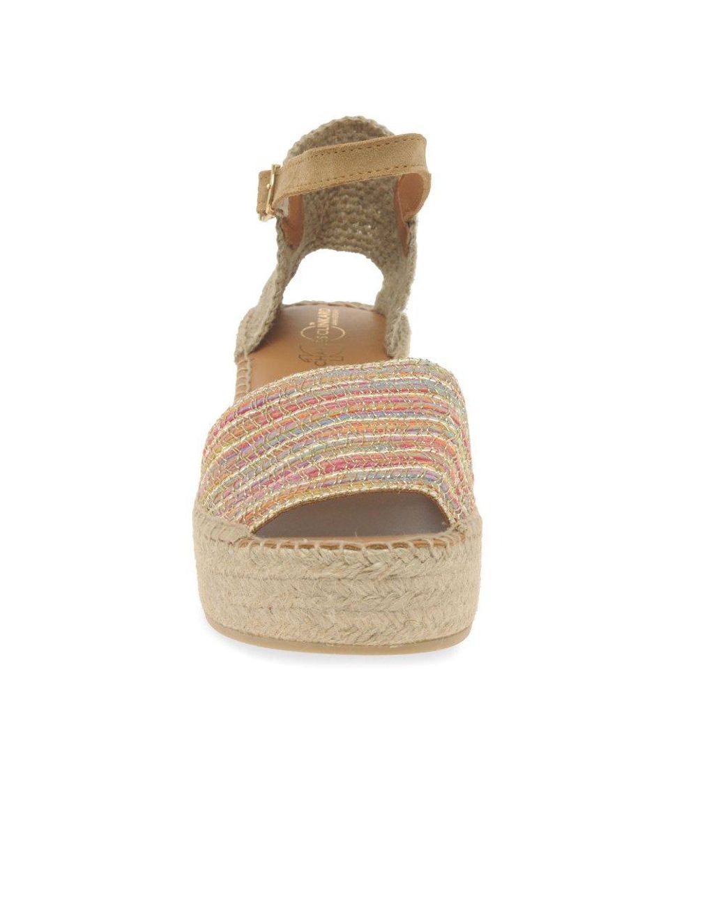 Toni Pons Metallic Ivet Espadrille Wedge Sandals