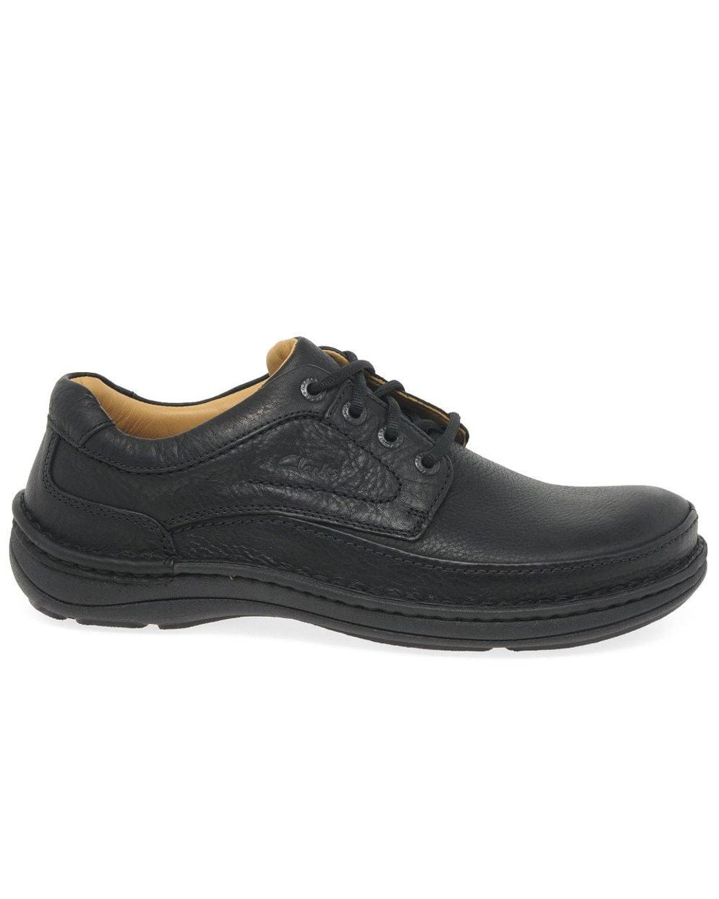 Clarks Black Nature Three Shoes for men