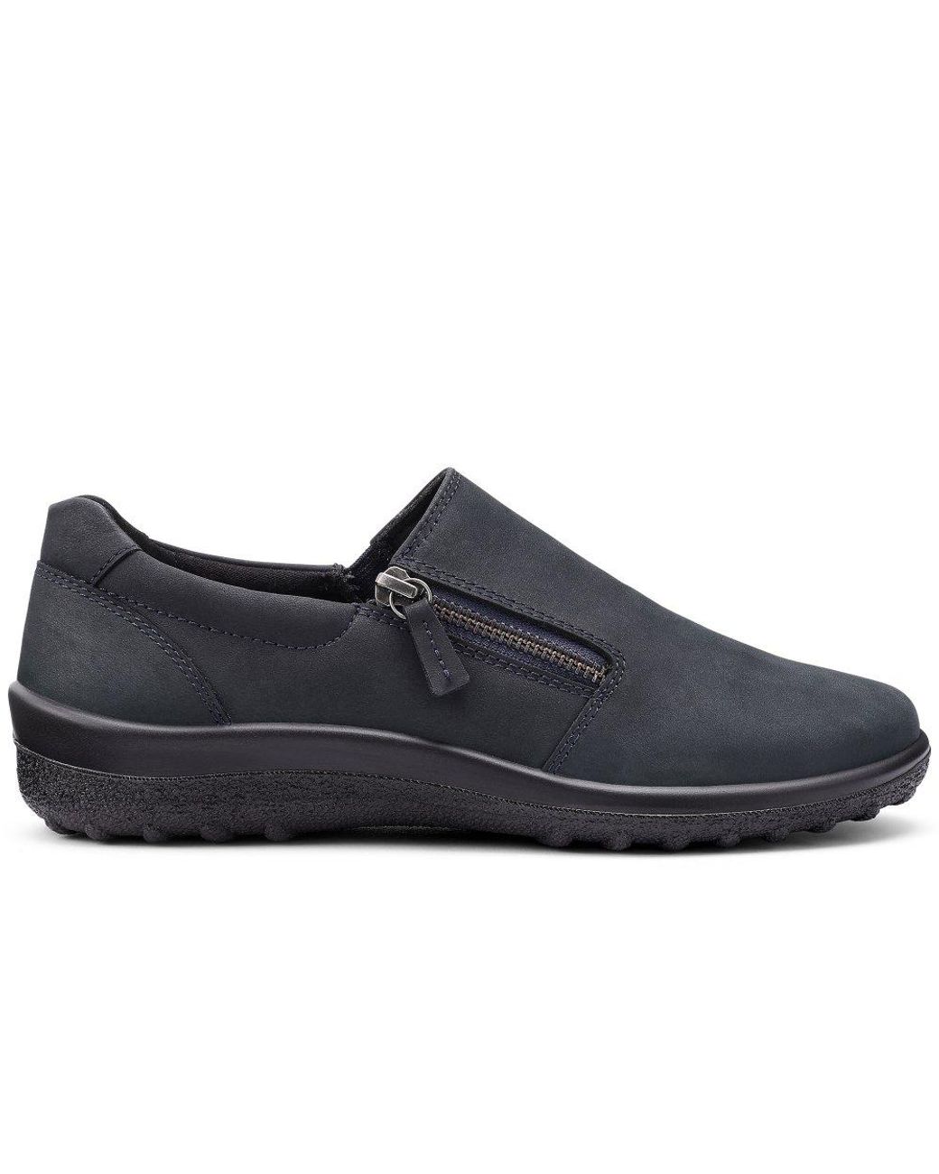 Hotter Blue Ruby Slip On Shoes
