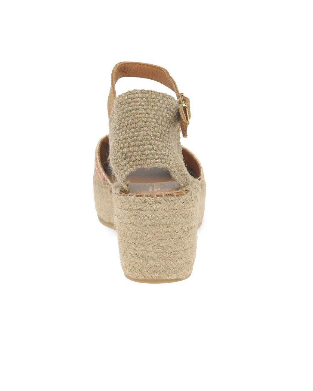 Toni Pons Metallic Ivet Espadrille Wedge Sandals